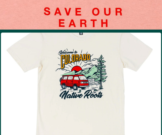 Cream Fillmore Native Roots t-shirt